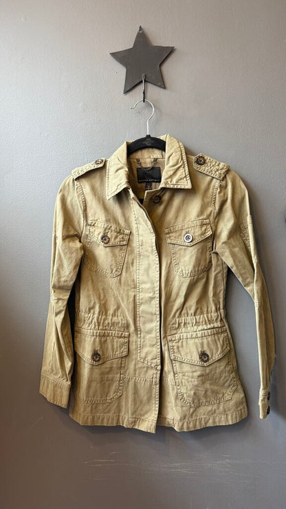 Petite Canvas Cargo Pocket Jacket