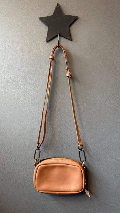 Leather Mini Camera Bag