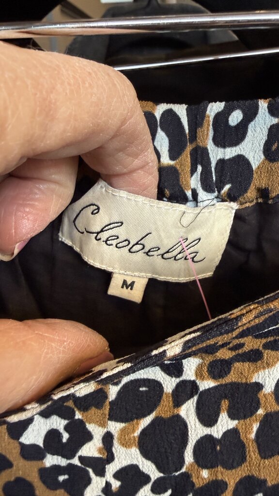 Leopard Pull On Shorts