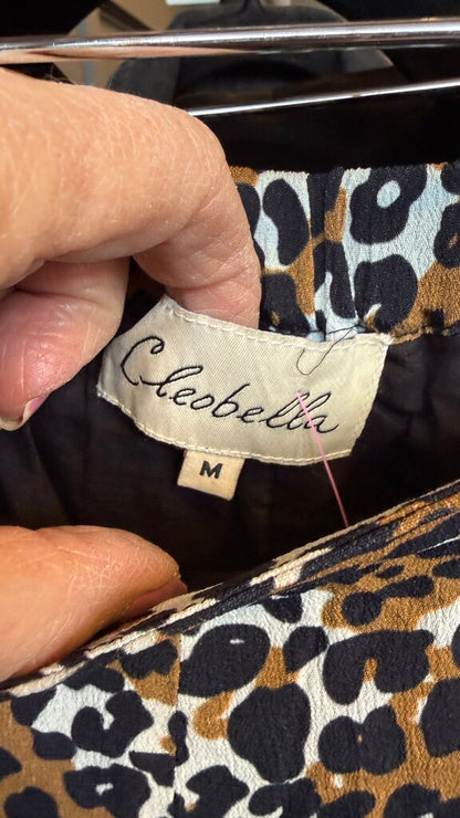 Leopard Pull On Shorts