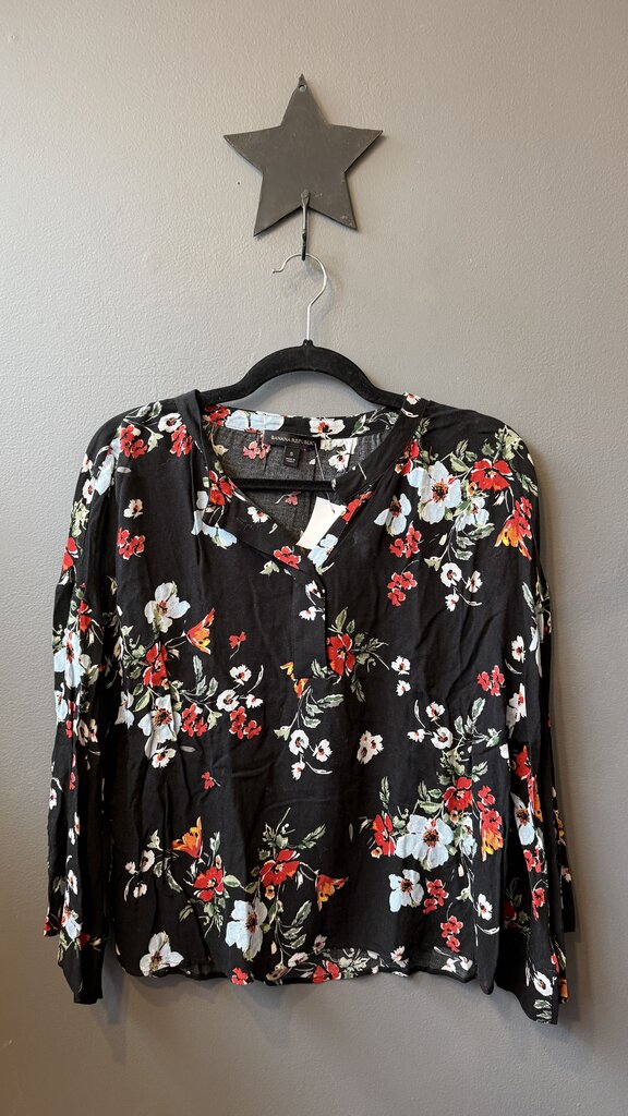 Floral Popover Blouse