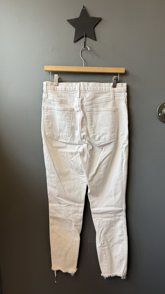 10" High Rise Skinny Crop Jeans