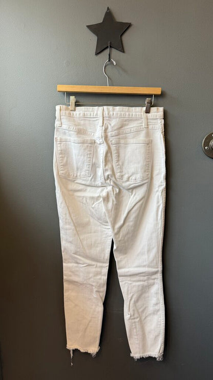 10" High Rise Skinny Crop Jeans