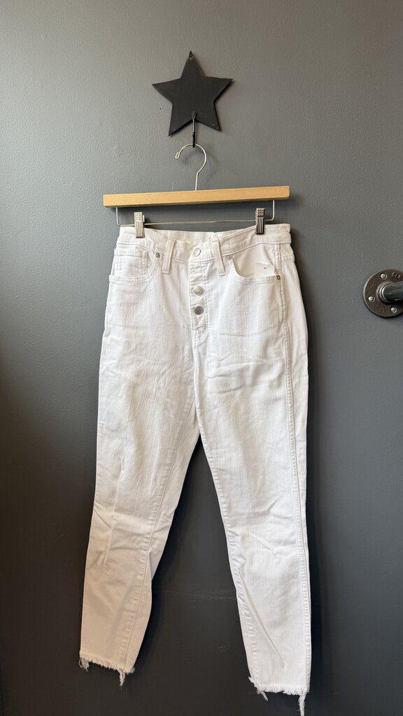 10" High Rise Skinny Crop Jeans