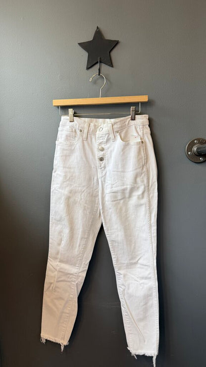 10" High Rise Skinny Crop Jeans