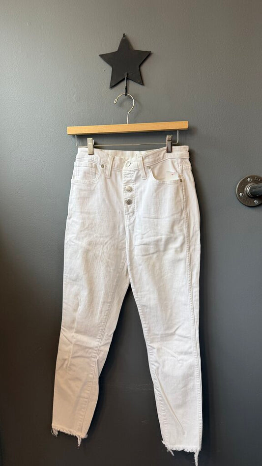 10" High Rise Skinny Crop Jeans