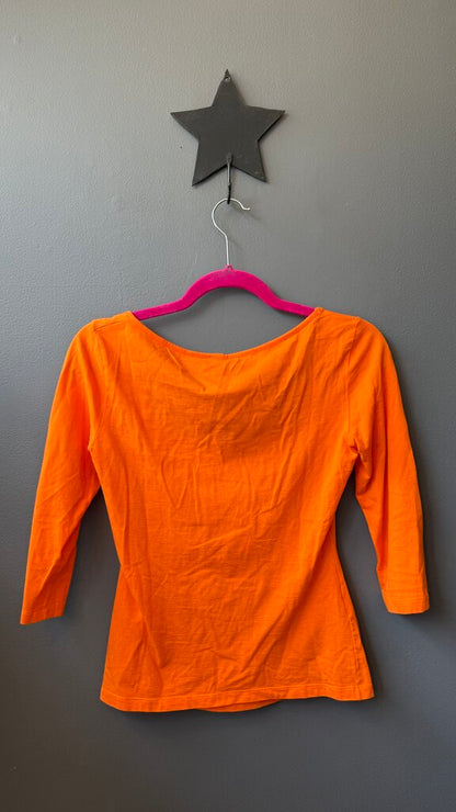Scoop Neck 3/4 Sleeve TShirt