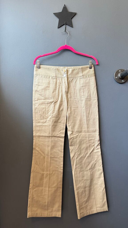 y2k Bootcut Rhinestone DG Khaki Pants