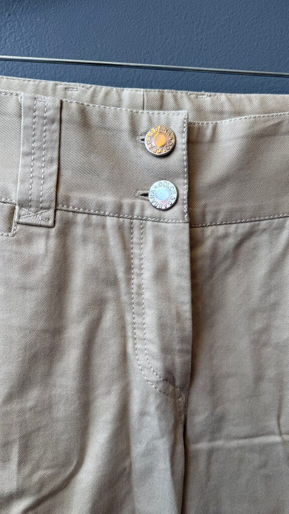 y2k Bootcut Rhinestone DG Khaki Pants