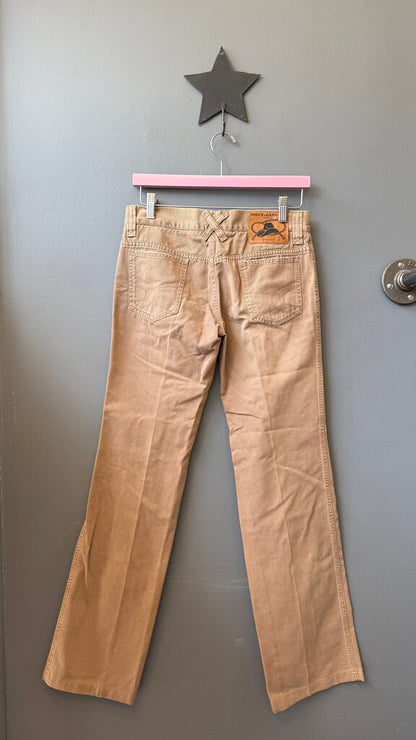 Patch Pocket y2k Bootcut Pants