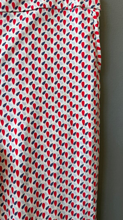 Stretch Printed Skinny Pants