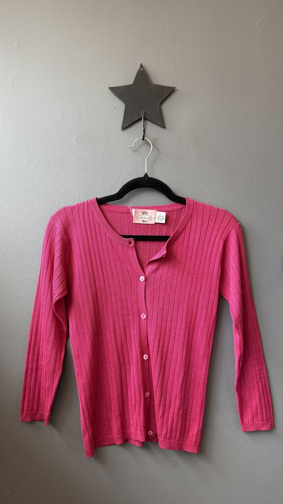 Silk Knit Cardigan Sweater