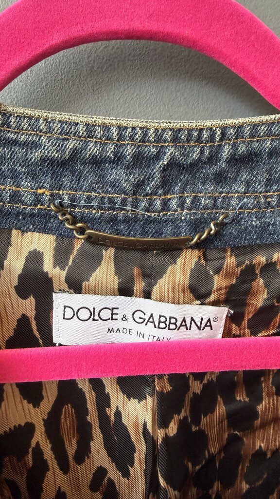 Lady Collar Denim Jacket