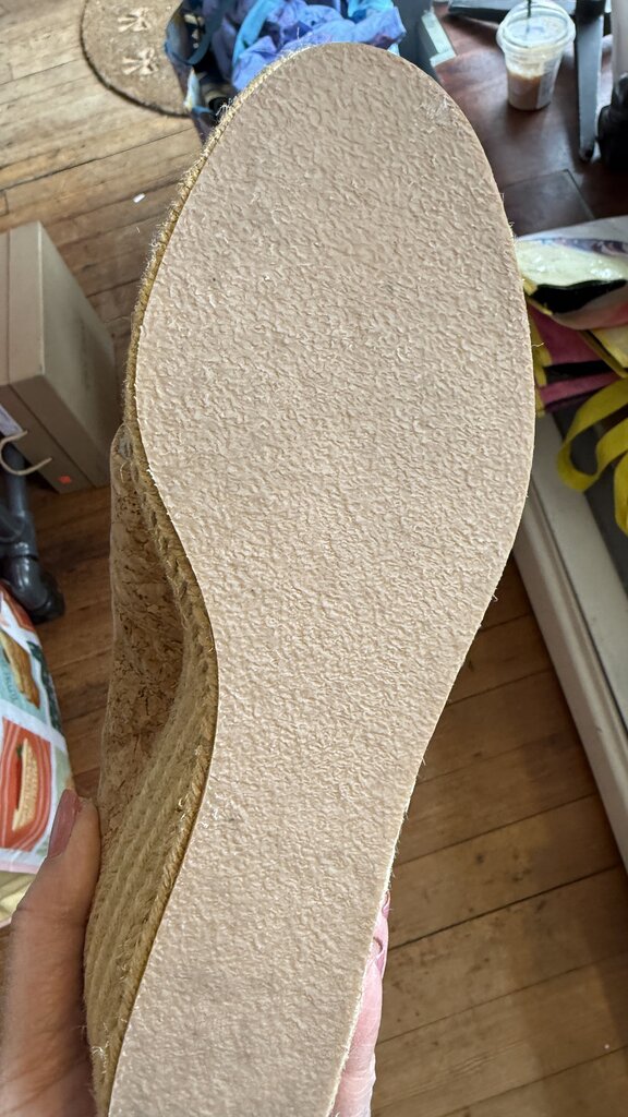 Cork Espadrille Wedges