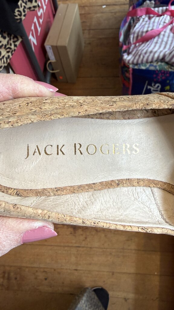 Cork Espadrille Wedges
