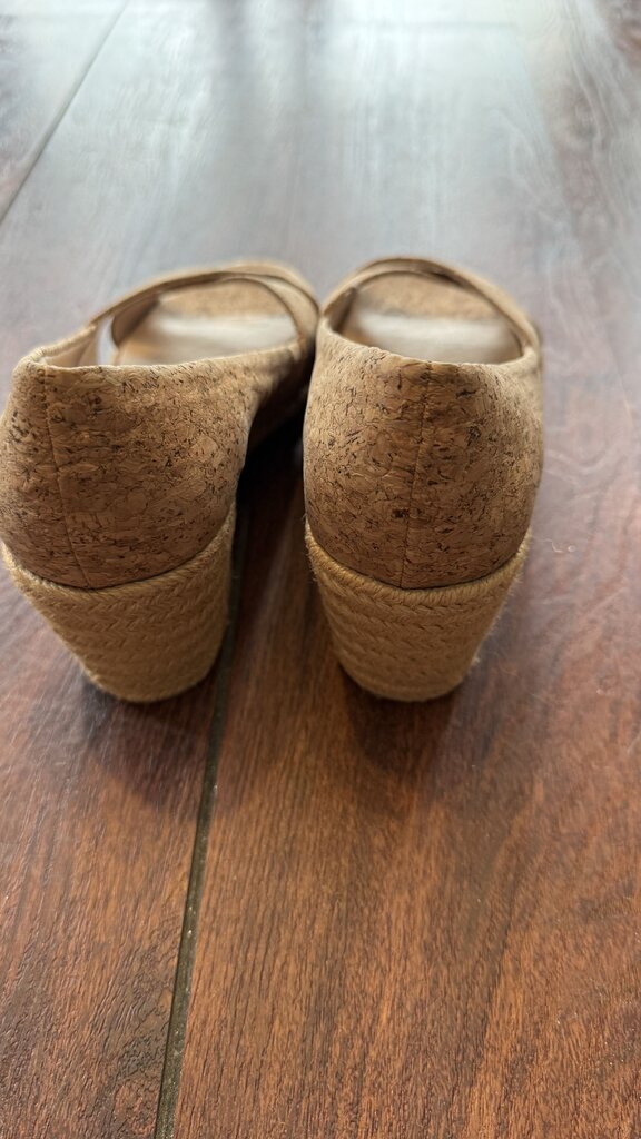 Cork Espadrille Wedges