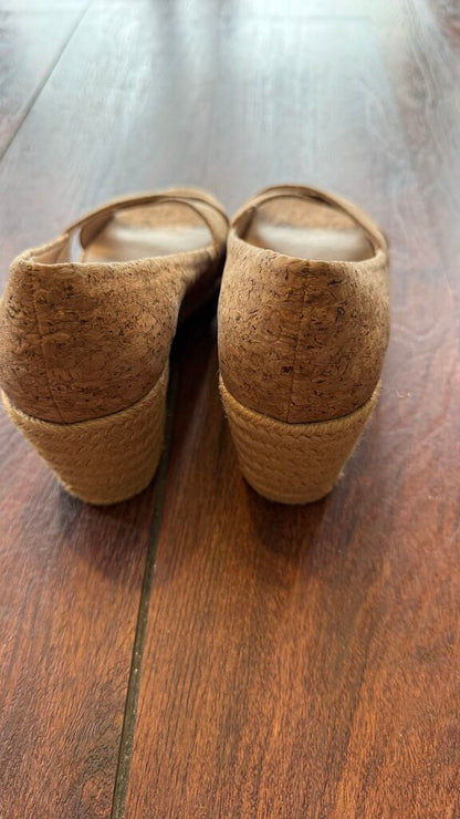 Cork Espadrille Wedges