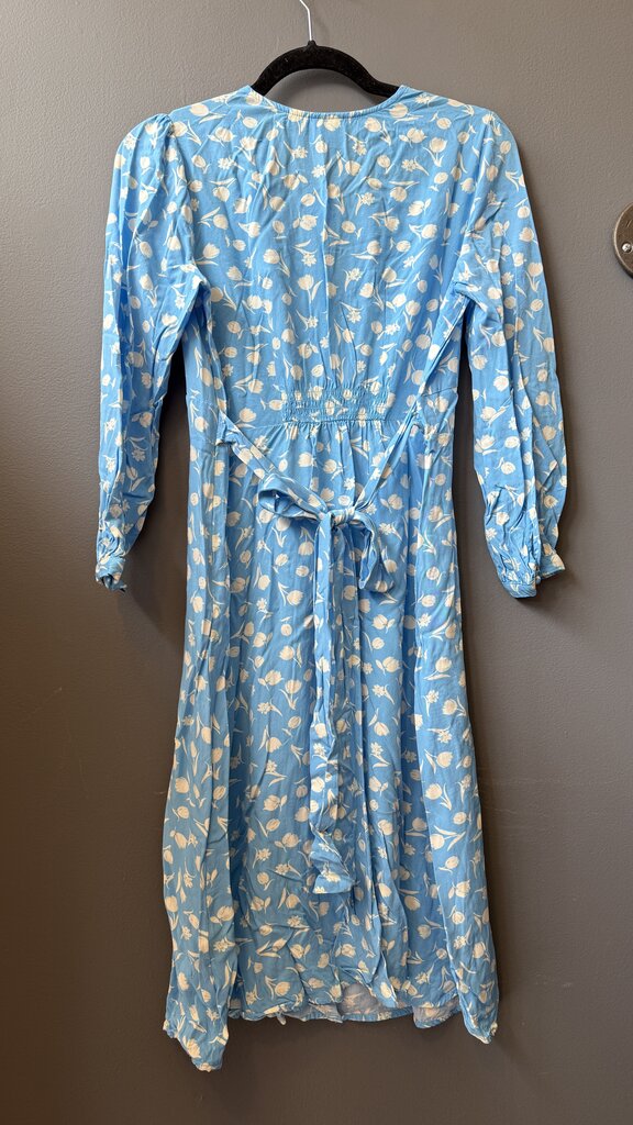 Tulip Print Midi Dress