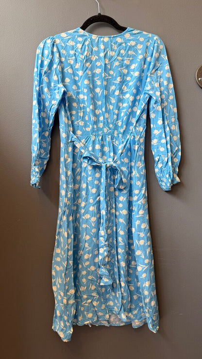 Tulip Print Midi Dress