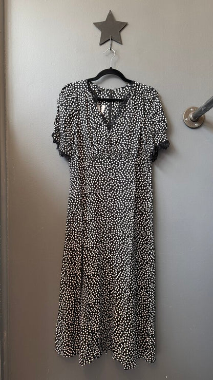 Polka Dot Midi Dress
