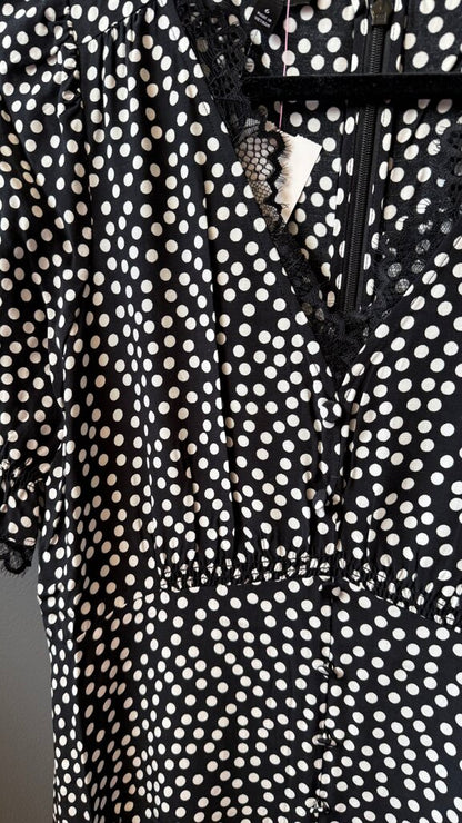 Polka Dot Midi Dress