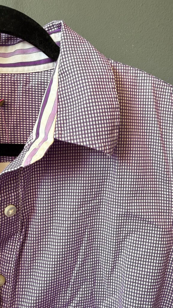 Popover Check Tunic Top