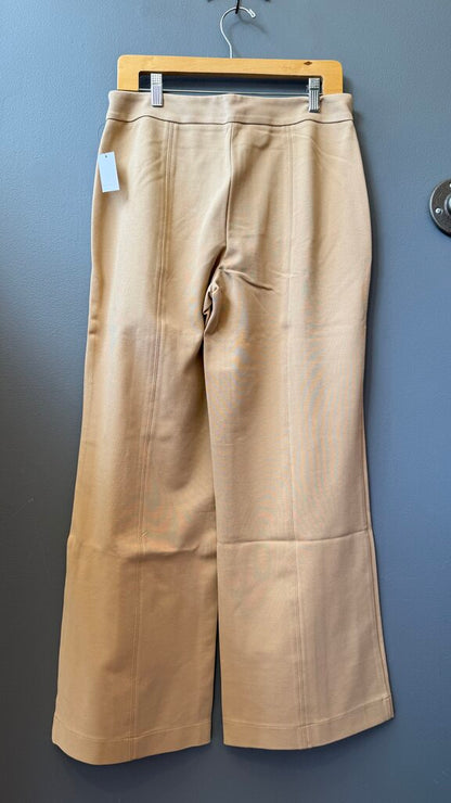 Ponte Patch Pocket Wide Leg Pants