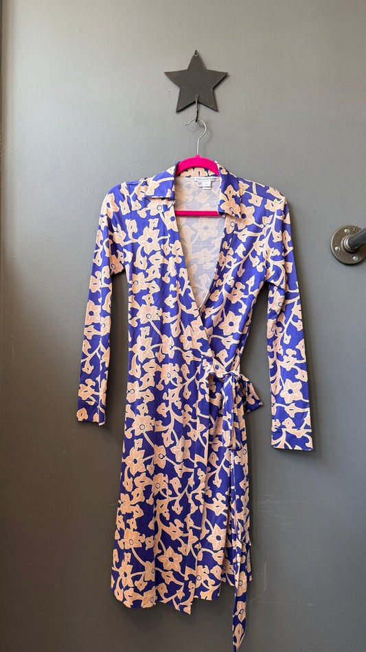 Silk Jersey Wrap Dress