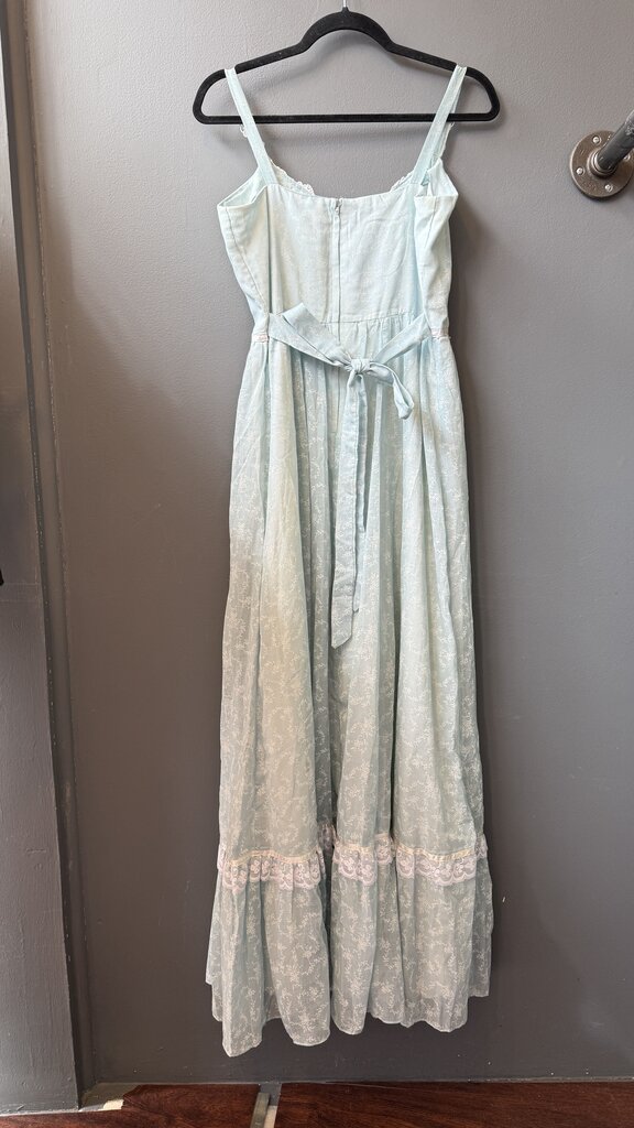 Vintage Floral Maxi Dress + Jacket
