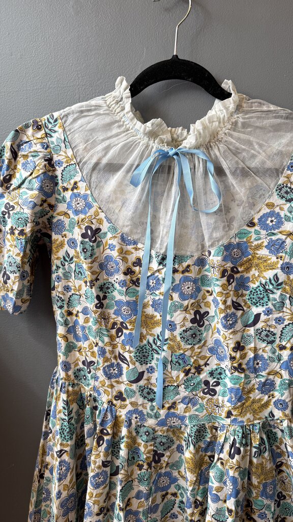 Vintage Floral Maxi Dress
