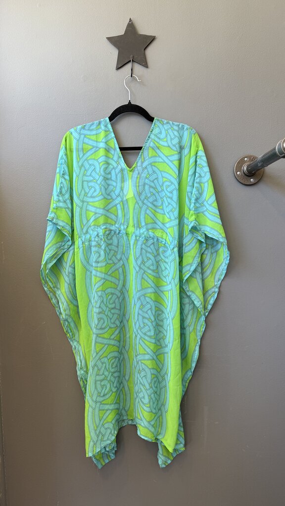 Drawstring Sheer Coverup