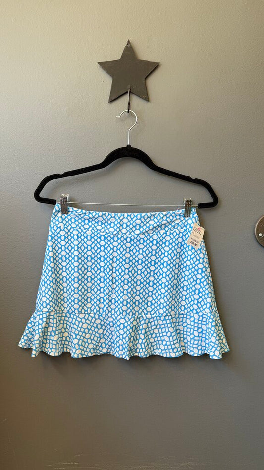 Ruffle Hem Skort