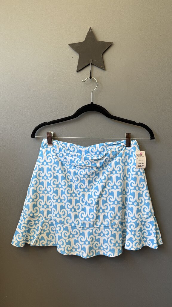 Ruffle Hem Skort