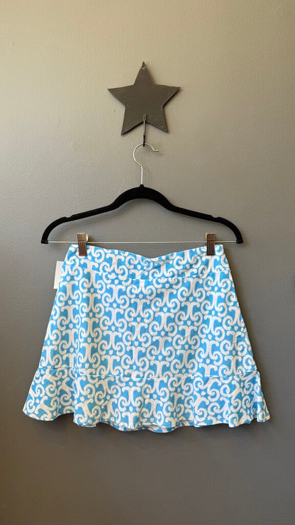 Ruffle Hem Skort