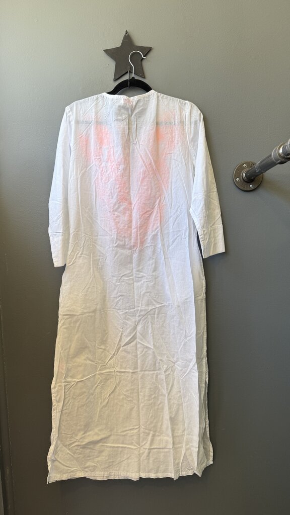 Embroidered Tunic Style Midi Caftan