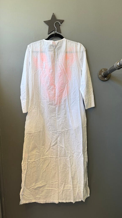 Embroidered Tunic Style Midi Caftan