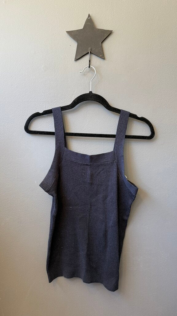 Ribbed Sweater Tank Top