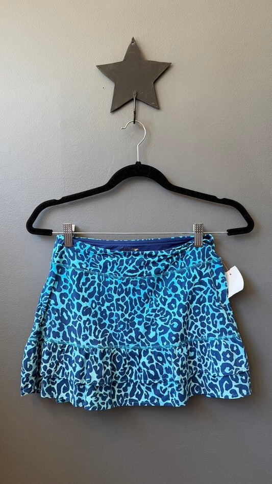Luxletic Leopard Skort