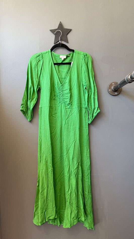 Ruched Chest Midi Dress