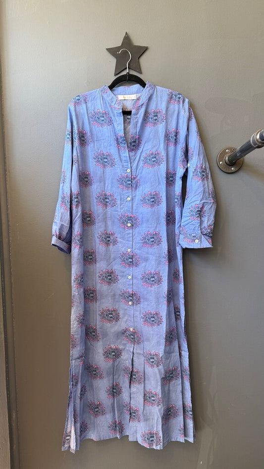 Floral Maxi Shirtdress