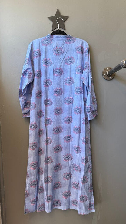 Floral Maxi Shirtdress