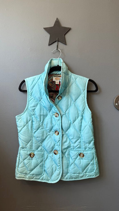 Petite Quilted Down Vest