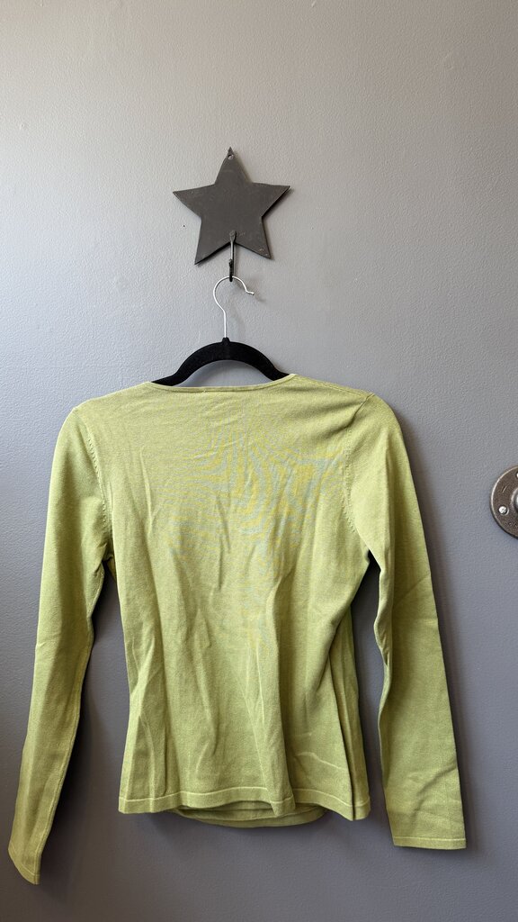 Petite Wrap Button Front Sweater