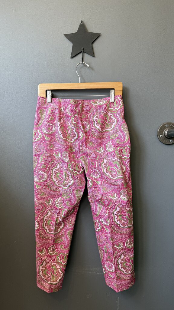 Petite Paisley Pants