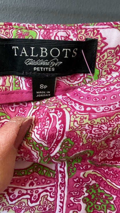 Petite Paisley Pants
