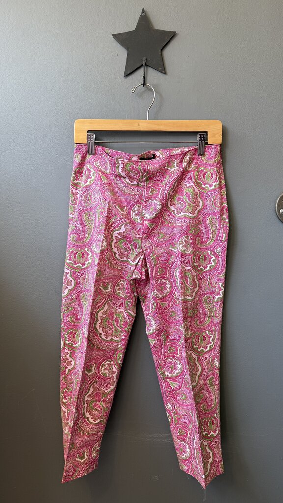 Petite Paisley Pants