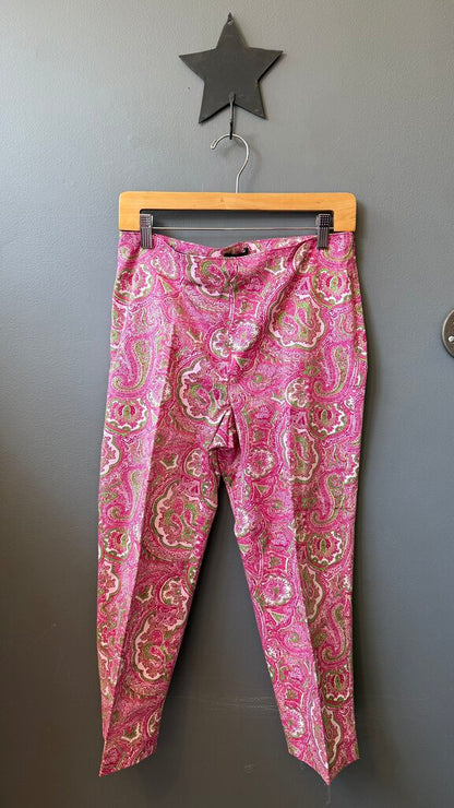 Petite Paisley Pants