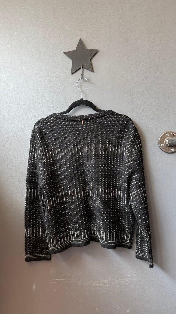 Metallic Knit Lady Jacket Carigan
