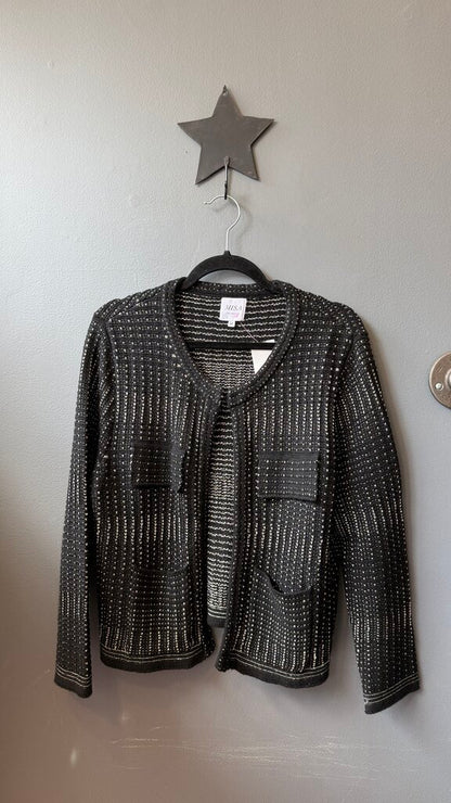 Metallic Knit Lady Jacket Carigan