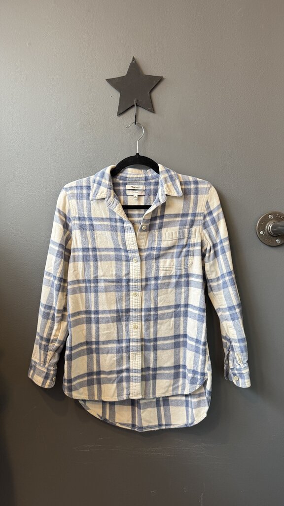 Classic Plaid Spring Flannel Shirt